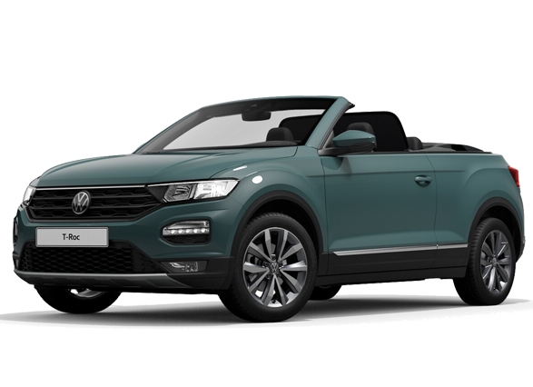 Volkswagen T-Roc Cabriolet 1.5 TSI 110 kW na operativní leasing
